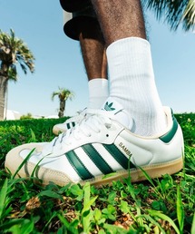 adidas（アディダス）の「アディダス【adidas】- サンバ スニーカー メンズ【MENS SAMBA OG Foot Wear White/Collegiate Green/GumJS3831】（スニーカー）」