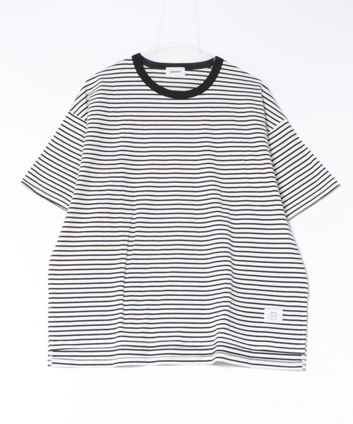 GENERATOR(ジェネレーター)の「ジェネレーター ボーダーTシャツ(Tシャツ/カットソー・レディース・ホワイト/ブラック・F)」の1枚目の写真