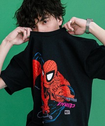 MARVEL（マーベル）の「HUF ハフ オーバーサイズアソートプリント半袖Tシャツ（Tシャツ/カットソー）」