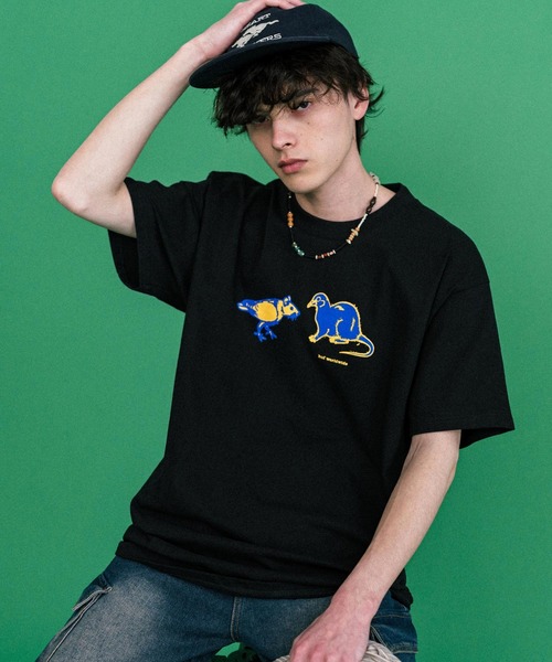 HUF（ハフ）の「新色追加 HUF ハフ オーバーサイズアソートプリント半袖Tシャツ（Tシャツ/カットソー・メンズ・A/I/D/C/F/E/G/B/M/L/K/N/J/H/O/P/U/T/Q/S/R・XL/M/L）」の9枚目の写真
