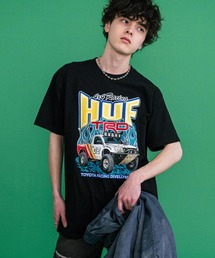 MARVEL（マーベル）の「HUF ハフ オーバーサイズアソートプリント半袖Tシャツ（Tシャツ/カットソー）」
