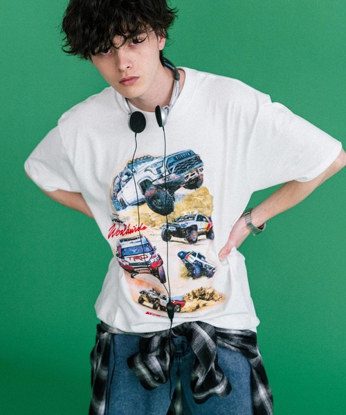 HUF（ハフ）の「新色追加 HUF ハフ オーバーサイズアソートプリント半袖Tシャツ（Tシャツ/カットソー・メンズ・A/I/D/C/F/E/G/B/M/L/K/N/J/H/O/P/U/T/Q/S/R・XL/M/L）」の11枚目の写真