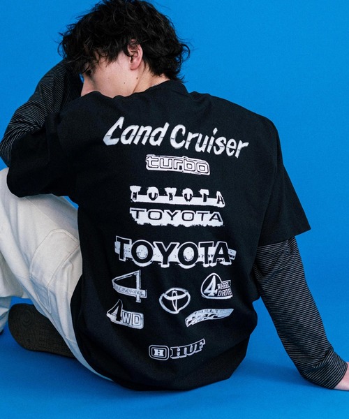 HUF（ハフ）の「新色追加 HUF ハフ オーバーサイズアソートプリント半袖Tシャツ（Tシャツ/カットソー・メンズ・A/I/D/C/F/E/G/B/M/L/K/N/J/H/O/P/U/T/Q/S/R・XL/M/L）」の12枚目の写真