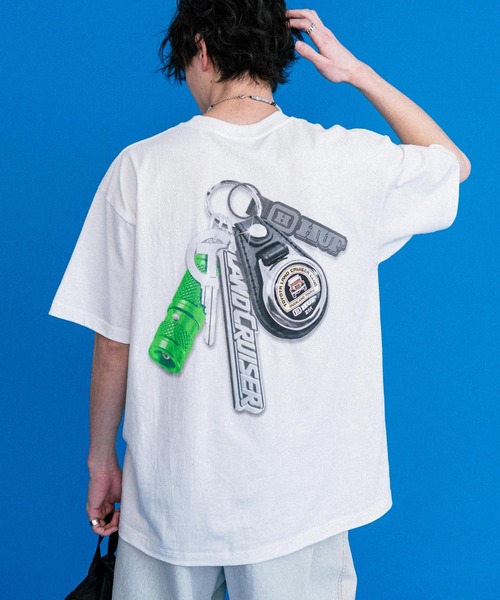 HUF（ハフ）の「新色追加 HUF ハフ オーバーサイズアソートプリント半袖Tシャツ（Tシャツ/カットソー・メンズ・A/I/D/C/F/E/G/B/M/L/K/N/J/H/O/P/U/T/Q/S/R・XL/M/L）」の14枚目の写真