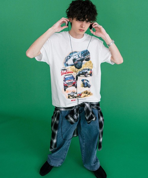 HUF（ハフ）の「新色追加 HUF ハフ オーバーサイズアソートプリント半袖Tシャツ（Tシャツ/カットソー・メンズ・A/I/D/C/F/E/G/B/M/L/K/N/J/H/O/P/U/T/Q/S/R・XL/M/L）」の22枚目の写真