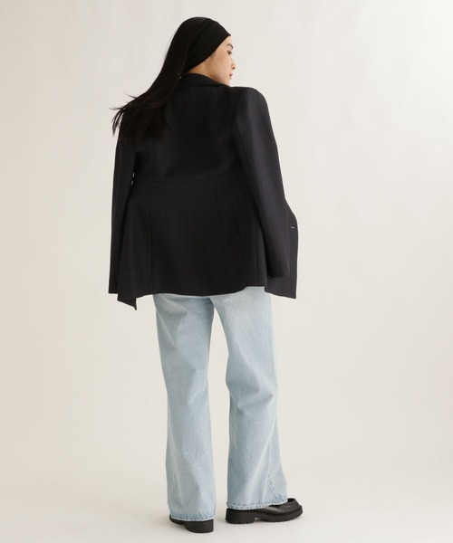 studio CLIP（スタディオクリップ）の「【daily CLIP】ペプラムジャケット（テーラードジャケット・レディース・ネイビー/カーキ・LARGE/MEDIUM）」の19枚目の写真