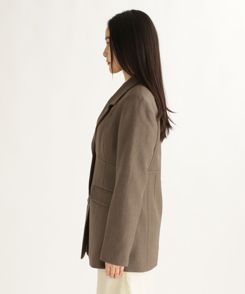 studio CLIP（スタディオクリップ）の「【daily CLIP】ペプラムジャケット（テーラードジャケット・レディース・ネイビー/カーキ・LARGE/MEDIUM）」の21枚目の写真