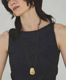 qualite | レザーワントップネックレス/牛革(ネックレス)