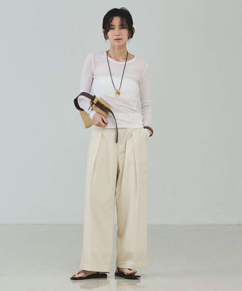 qualite（カリテ）の「レザーワントップネックレス/牛革（ネックレス・レディース・ゴールド/シルバー・フリー）」の11枚目の写真