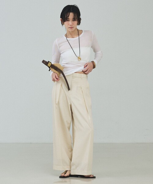 qualite（カリテ）の「レザーワントップネックレス/牛革（ネックレス・レディース・ゴールド/シルバー・フリー）」の12枚目の写真