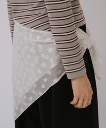 duei（デュイ）の「シアー花柄ビッグスカーフ（バンダナ/スカーフ）」