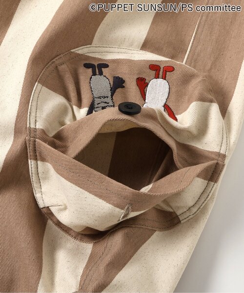 BREEZE（ブリーズ）の「パペットスンスン サロペット（サロペット/オーバーオール・キッズ・ベージュ/ブルー・80/90/100/110/120/130）」の11枚目の写真