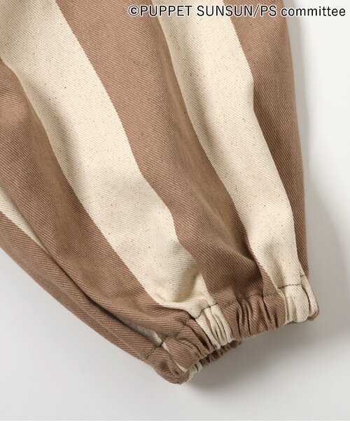 BREEZE（ブリーズ）の「パペットスンスン サロペット（サロペット/オーバーオール・キッズ・ベージュ/ブルー・80/90/100/110/120/130）」の12枚目の写真