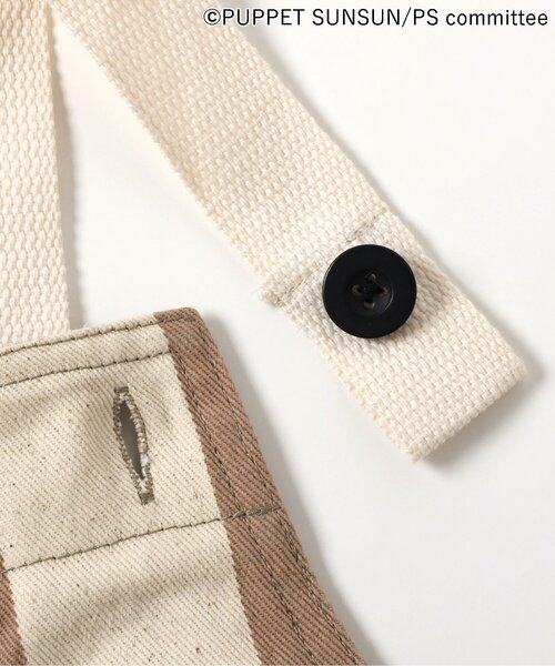 BREEZE（ブリーズ）の「パペットスンスン サロペット（サロペット/オーバーオール・キッズ・ベージュ/ブルー・80/90/100/110/120/130）」の17枚目の写真