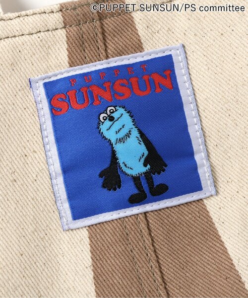 BREEZE（ブリーズ）の「パペットスンスン サロペット（サロペット/オーバーオール・キッズ・ベージュ/ブルー・80/90/100/110/120/130）」の18枚目の写真