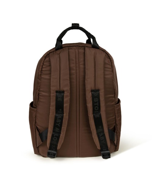 A BATHING APE（アベイシングエイプ）の「BABY MILO MEDIUM BACKPACK #2（バックパック/リュック・メンズ・ブラウン・FREE）」の3枚目の写真