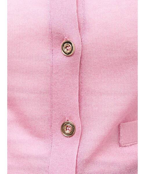 LAGUNAMOON（ラグナムーン）の「メタルボタンシアーニットカーディガン（カーディガン/ボレロ・レディース・グレー/ライトブルー/ピンク/ホワイト・FREE）」の15枚目の写真