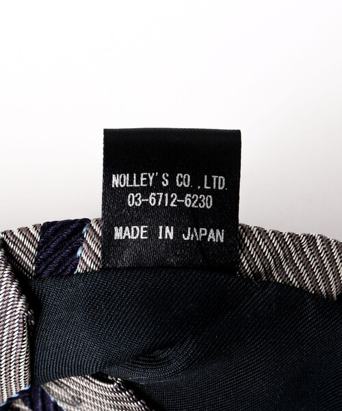 NOLLEY’S(ノーリーズ)の「BBCダブルストライプジャガード 26SSコレクション(ネクタイ・メンズ・ブラウン系その他/グレー系その他・FREE)」の17枚目の写真
