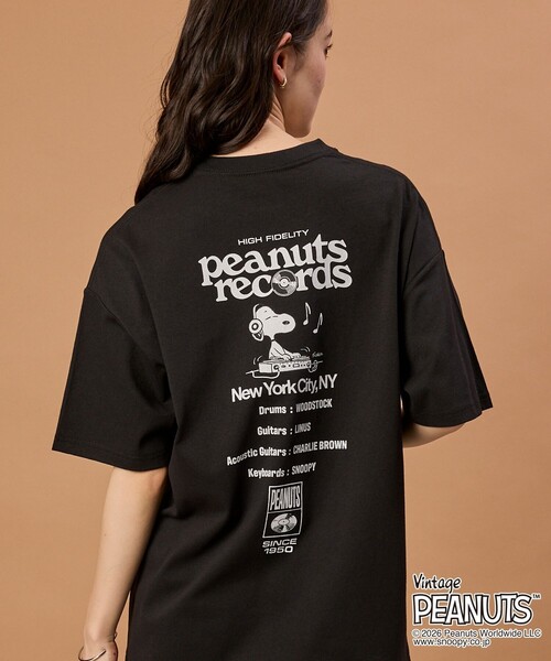 セール】限定展開 PEANUTS ピーナッツ 別注 ビッグシルエット バック