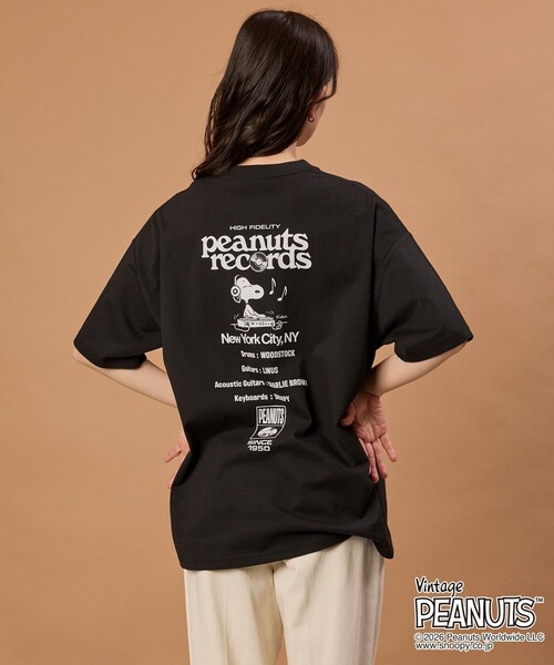 セール】限定展開 PEANUTS/ピーナッツ 別注 ビッグシルエット バック