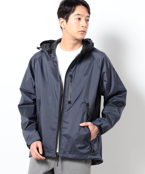 NANGA（ナンガ）の「【NANGA別注】 日本製 オーロラテックス シェルブルゾン（マウンテンパーカー・メンズ・ベージュ/ネイビー/カーキ/ブラック・L/S/M/XL）」の4枚目の写真