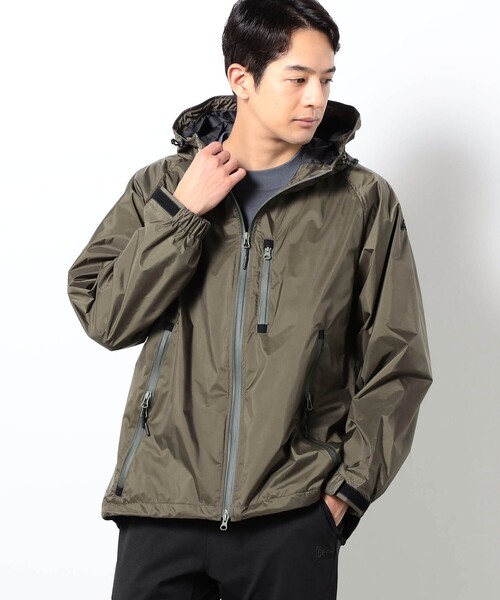 NANGA（ナンガ）の「【NANGA別注】 日本製 オーロラテックス シェルブルゾン（マウンテンパーカー・メンズ・ベージュ/ネイビー/カーキ/ブラック・L/S/M/XL）」の3枚目の写真