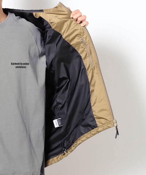 NANGA（ナンガ）の「【NANGA別注】 日本製 オーロラテックス シェルブルゾン（マウンテンパーカー・メンズ・ベージュ/ネイビー/カーキ/ブラック・L/S/M/XL）」の15枚目の写真