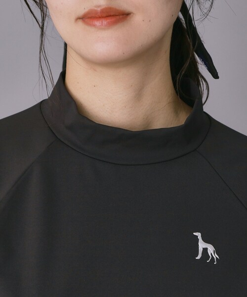 adabat（アダバット）の「【ADABAT NAVY】クールナイロンモックT（Tシャツ/カットソー・レディース・ブラック/ホワイト・42/40/38）」の17枚目の写真