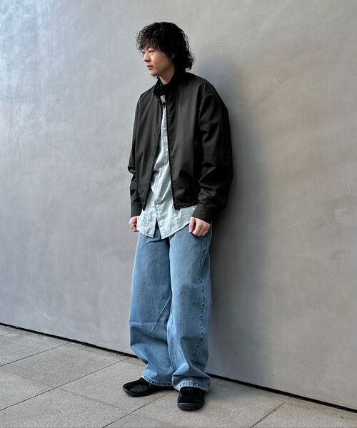 INSILENCE(インサイロンス)の「シャンブレー ヘリンボーンジャケット モカブラウン(ブルゾン・レディース・その他・SMALL/MEDIUM/LARGE)」の5枚目の写真