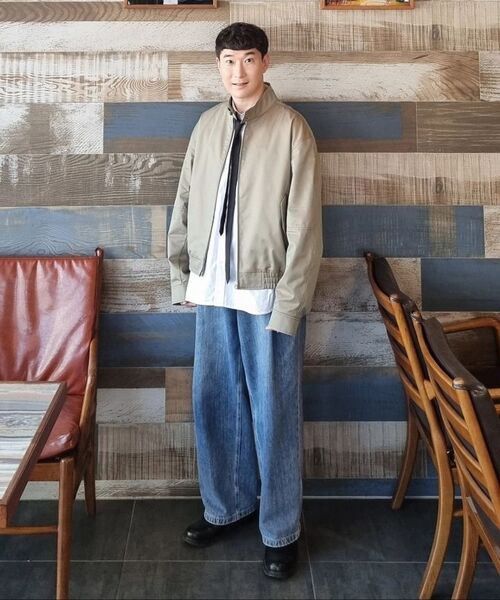 INSILENCE(インサイロンス)の「シャンブレー ヘリンボーンジャケット モカブラウン(ブルゾン・レディース・その他・SMALL/MEDIUM/LARGE)」の6枚目の写真