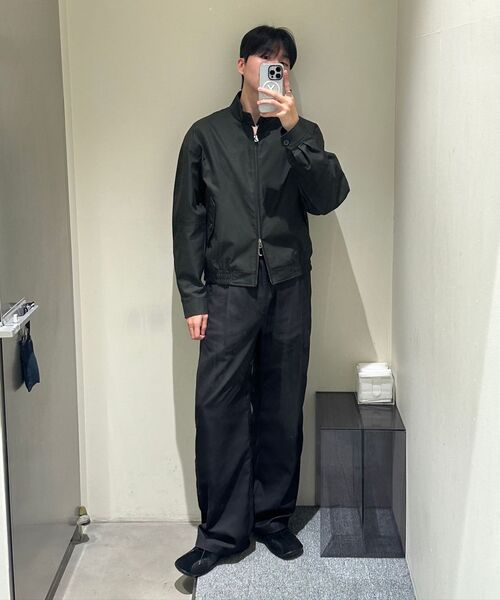 INSILENCE(インサイロンス)の「シャンブレー ヘリンボーンジャケット モカブラウン(ブルゾン・レディース・その他・SMALL/MEDIUM/LARGE)」の7枚目の写真
