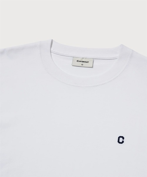 COVERNAT(カバーナット)の「SMALL C LOGO T-SHIRT(Tシャツ/カットソー・メンズ・ブルー系その他/ブラック/ホワイト/イエロー・MEDIUM/X-SMALL/SMALL/LARGE/X-LARGE/XX-LARGE)」の11枚目の写真