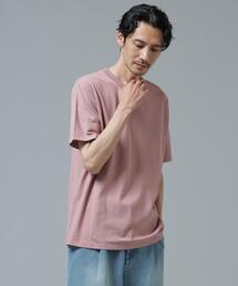 NANO universe | Anti Soaked(R) 汗染み防止 ライトウェイト 5.6oz ミドルシルエットTシャツ(Tシャツ/カットソー)
