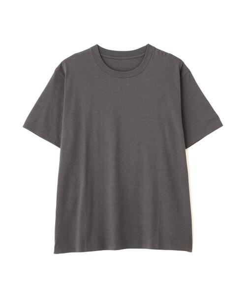 NANO universe(ナノユニバース)の「Anti Soaked(R) 汗染み防止 ライトウェイト 5.6oz ミドルシルエットTシャツ(Tシャツ/カットソー・メンズ・レッド系その他2/スモークピンク/サックスブルー/ホワイト/ボルドー/チャコール・S/M/L)」の14枚目の写真