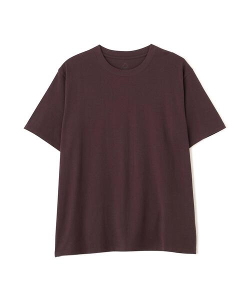 NANO universe(ナノユニバース)の「Anti Soaked(R) 汗染み防止 ライトウェイト 5.6oz ミドルシルエットTシャツ(Tシャツ/カットソー・メンズ・レッド系その他2/スモークピンク/サックスブルー/ホワイト/ボルドー/チャコール・S/M/L)」の10枚目の写真