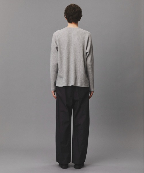 PUBLIC TOKYO（パブリックトウキョウ）の「サーマルヘンリーネックTEE（Tシャツ/カットソー・メンズ・ブラック/イエロー/グレー・1/2）」の14枚目の写真