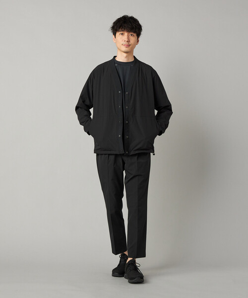 COMME CA MEN(コムサメン)の「【撥水】【COMME CA MEN BLACK】〔TEXBRID〕Vネックカーディガン(Tシャツ/カットソー・メンズ・チャコールグレー/ブラック・L/M)」の11枚目の写真