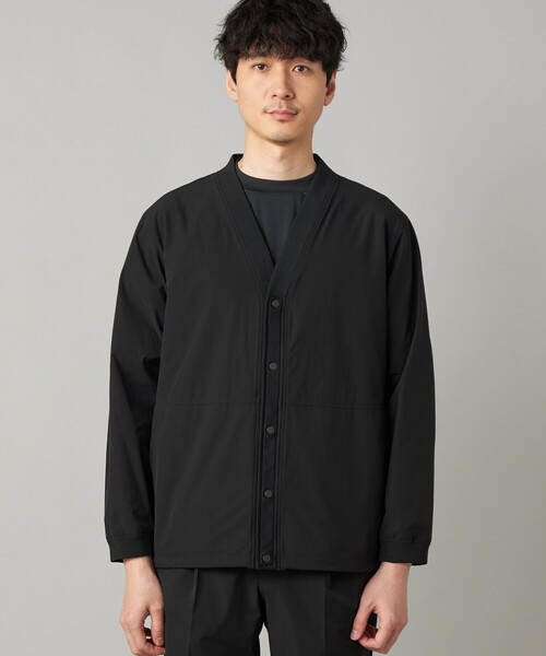 COMME CA MEN(コムサメン)の「【撥水】【COMME CA MEN BLACK】〔TEXBRID〕Vネックカーディガン(Tシャツ/カットソー・メンズ・チャコールグレー/ブラック・L/M)」の22枚目の写真