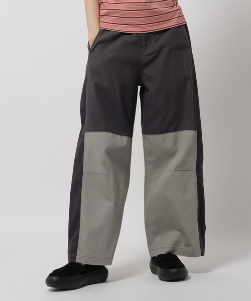 niko and...（ニコアンド）の「リメイクライクパンツ（その他パンツ・レディース・アイボリー/カーキ/チャコール・FREE）」の2枚目の写真