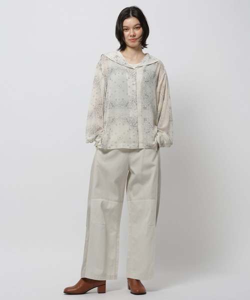 niko and...（ニコアンド）の「リメイクライクパンツ（その他パンツ・レディース・アイボリー/カーキ/チャコール・FREE）」の7枚目の写真