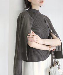 La TOTALITE | 【洗える】シアーカーデアンサンブル(アンサンブル)