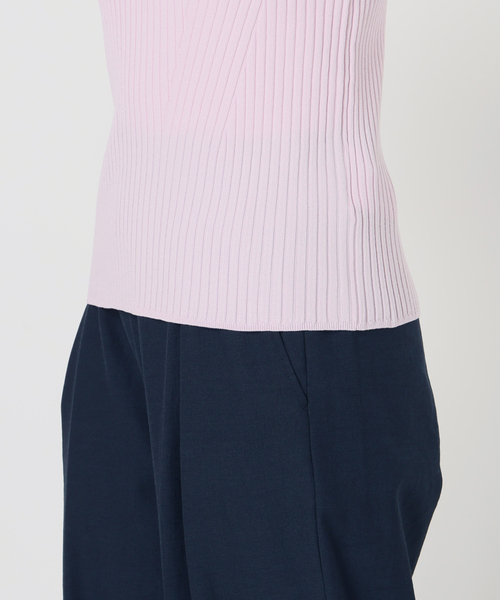 La TOTALITE（ラトータリテ）の「【洗える】シアーカーデアンサンブル（アンサンブル・レディース・ダークパープル/ホワイト/チャコールグレー・FREE）」の15枚目の写真