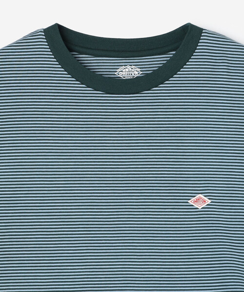 DANTON(ダントン)の「DANTON | ボーダー クルーネックTシャツ MEN(Tシャツ/カットソー・メンズ・ブルー系その他/ブルー系その他5/イエロー系その他/グレー系その他・M/XL/XXL/L)」の7枚目の写真
