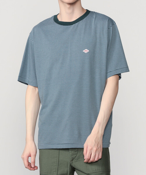 DANTON(ダントン)の「DANTON | ボーダー クルーネックTシャツ MEN(Tシャツ/カットソー・メンズ・ブルー系その他/ブルー系その他5/イエロー系その他/グレー系その他・M/XL/XXL/L)」の3枚目の写真