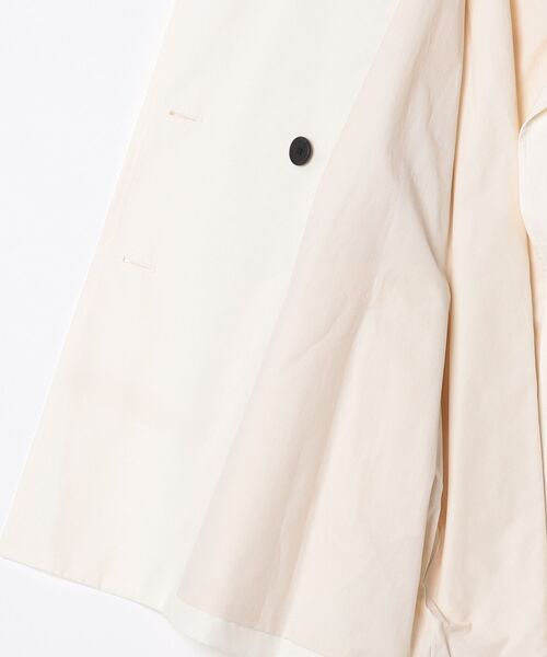 TODAYFUL（トゥデイフル）の「[TODAYFUL/トゥデイフル]Spring Short Trench（トレンチコート・レディース・オフホワイト/ベージュ・38/36）」の19枚目の写真