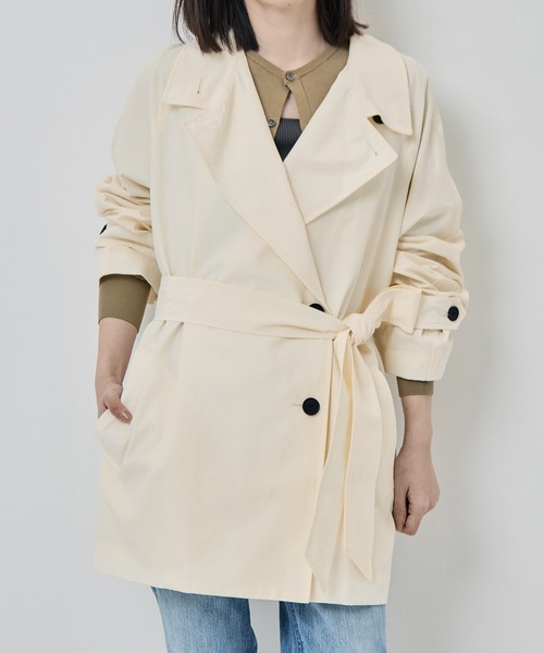 TODAYFUL/トゥデイフル]Spring Short Trench（トレンチコート