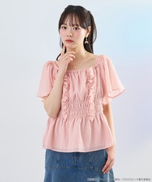 earth music&ecology | ぴちぴちピッチ　2WAY　シャーリングブラウス(シャツ/ブラウス)