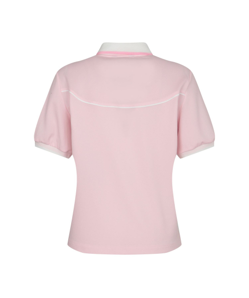 MONDAYFLOW（マンデーフロー）の「レギュラーピケトップ_ライトピンク（ポロシャツ・レディース・その他・X-SMALL/SMALL/MEDIUM/LARGE）」の3枚目の写真