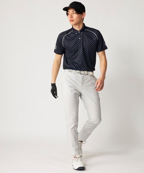 FILA GOLF（フィラゴルフ ）の「【FILA GOLF:フィラゴルフ】サッカー素材ロングパンツ　ゴルフ（その他パンツ・メンズ・ネイビー/ライトグレー/ライトカーキ・XX-LARGE/X-LARGE/LARGE/MEDIUM）」の17枚目の写真