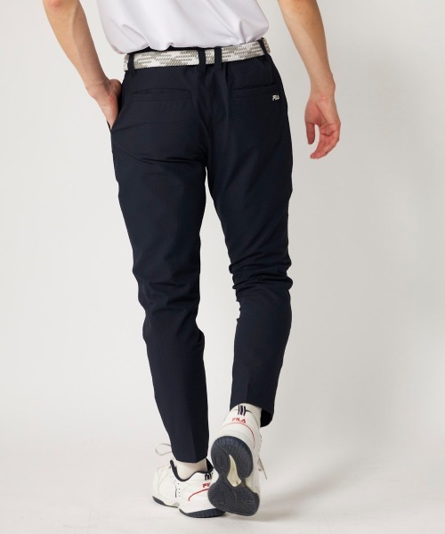 FILA GOLF（フィラゴルフ ）の「【FILA GOLF:フィラゴルフ】サッカー素材ロングパンツ　ゴルフ（その他パンツ・メンズ・ネイビー/ライトグレー/ライトカーキ・XX-LARGE/X-LARGE/LARGE/MEDIUM）」の13枚目の写真